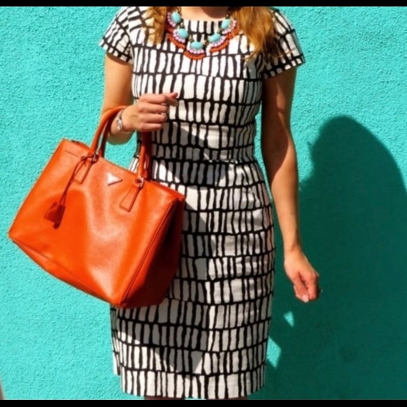 J. Crew Dresses & Skirts - J.Crew Short Sleeve Basketweave Dress Size 0